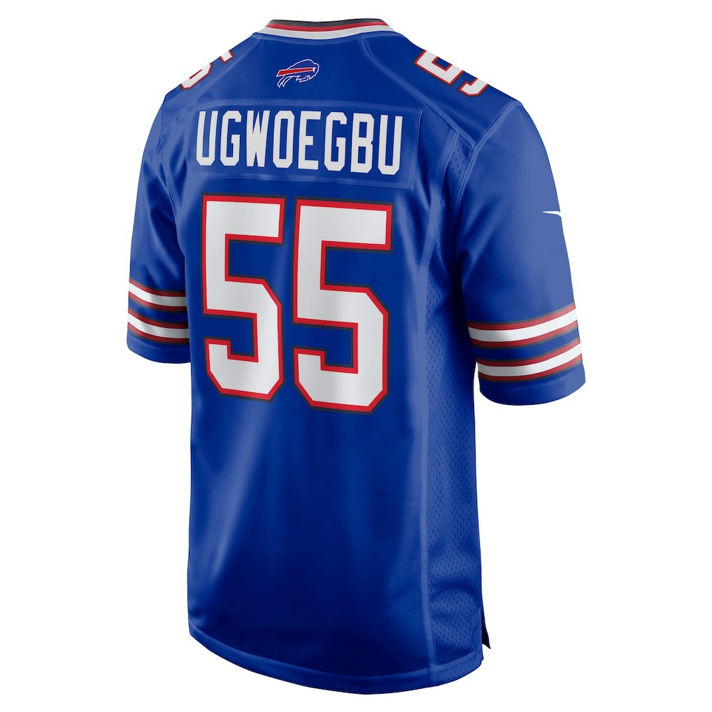 David Ugwoegbu Buffalo Bills Game Jersey - Royal - Nike