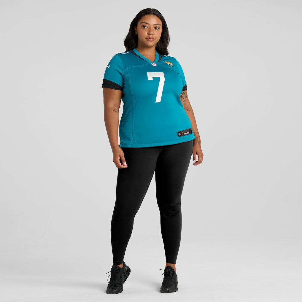 Brian Thomas Jr. Jacksonville Jaguars Women's Game Jersey - Teal - Nike