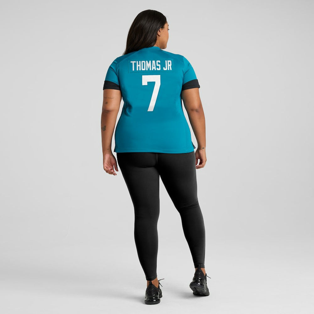 Brian Thomas Jr. Jacksonville Jaguars Women's Game Jersey - Teal - Nike