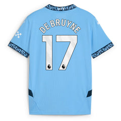 Puma - Kevin De Bruyne Manchester City Youth 2024/25 Home Replica Player Jersey - Light Blue