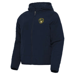 Milwaukee Brewers Antigua Women's Universe Full-Zip Hoodie Jacket Online