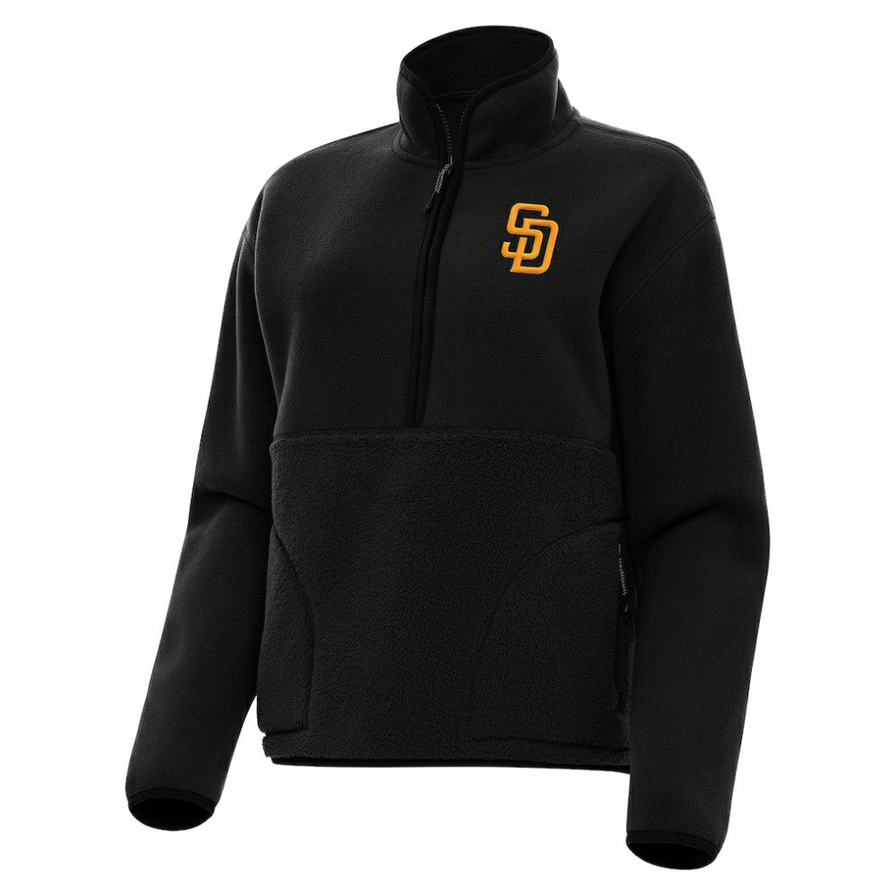 San Diego Padres Antigua Women's Figure Half-Zip Sweatshirt Sale