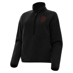San Francisco Giants Antigua Women's Figure Half-Zip Sweatshirt for sale