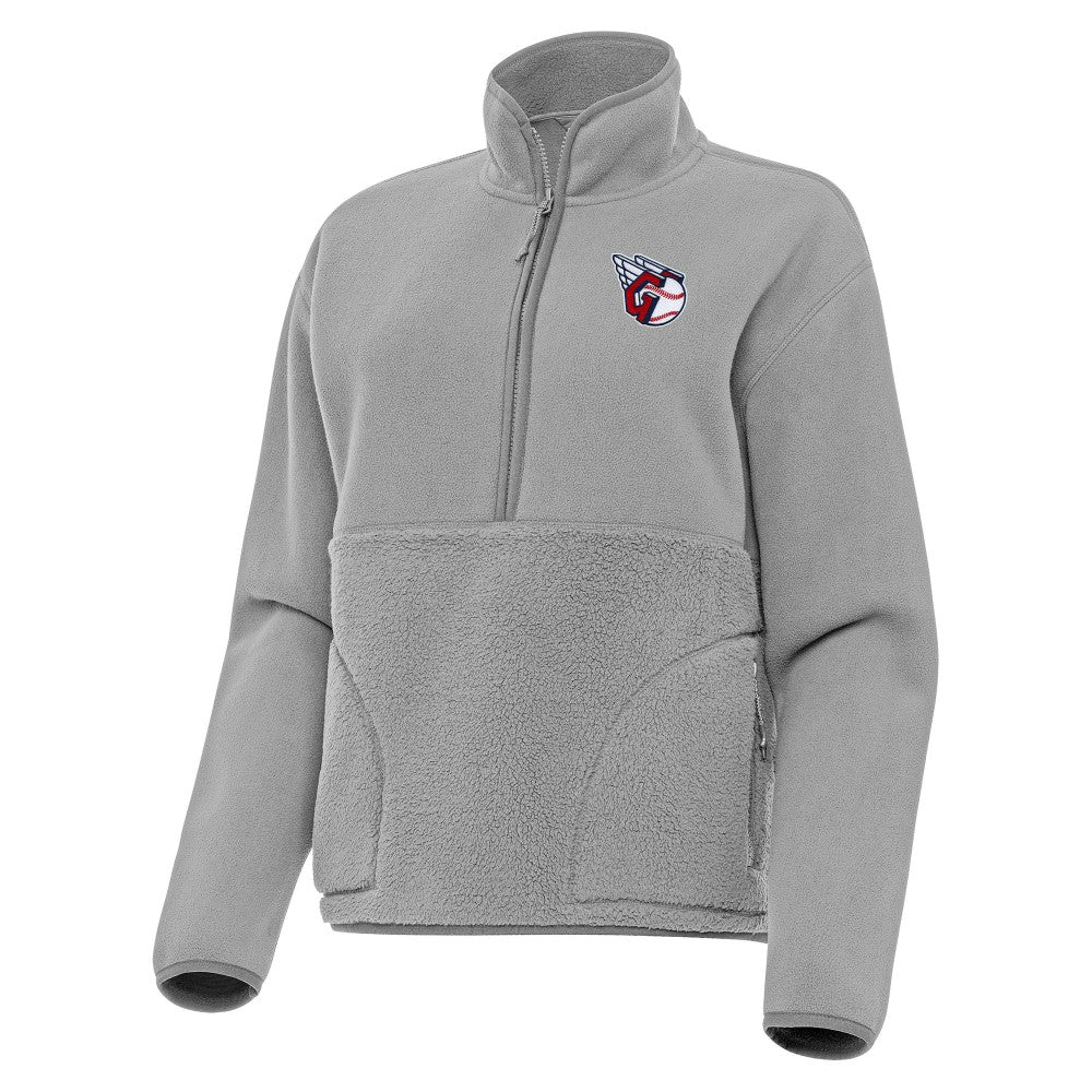Cleveland Guardians Antigua Women's Figure Half-Zip Sweatshirt for sale