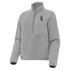 Chicago White Sox Antigua Women's Figure Half-Zip Sweatshirt for sale