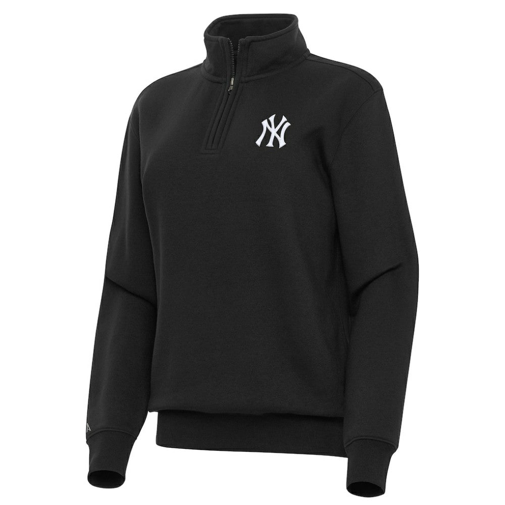 New York Yankees Antigua Women's Victory Quarter-Zip Sweatshirt Outlet