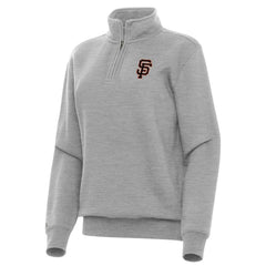 San Francisco Giants Antigua Women's Victory Quarter-Zip Sweatshirt for sale