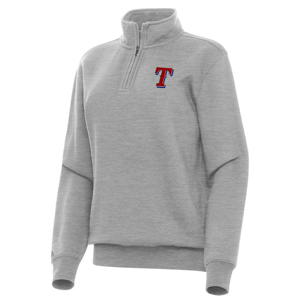 Texas Rangers Antigua Women's Victory Quarter-Zip Sweatshirt Outlet