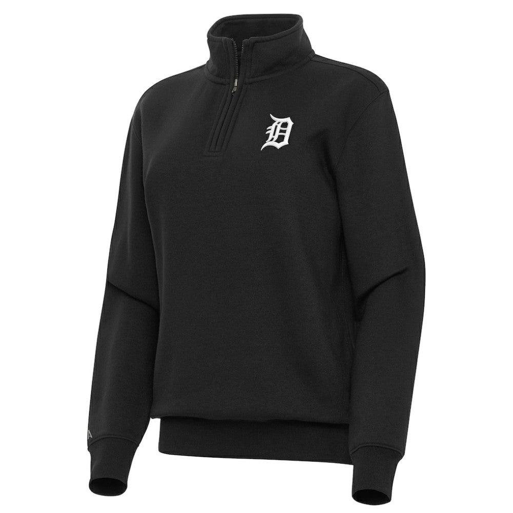 Detroit Tigers Antigua Women's Victory Quarter-Zip Sweatshirt for sale