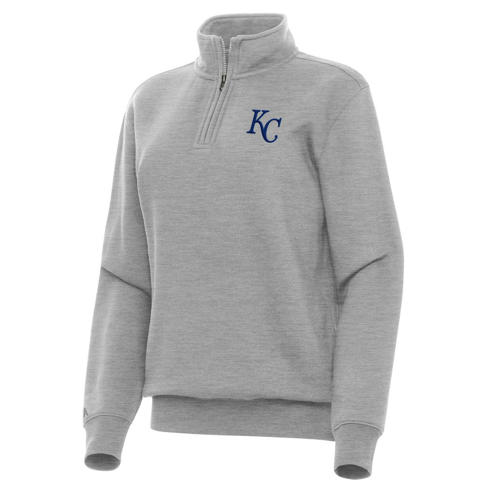 Kansas City Royals Antigua Women's Victory Quarter-Zip Sweatshirt Discount