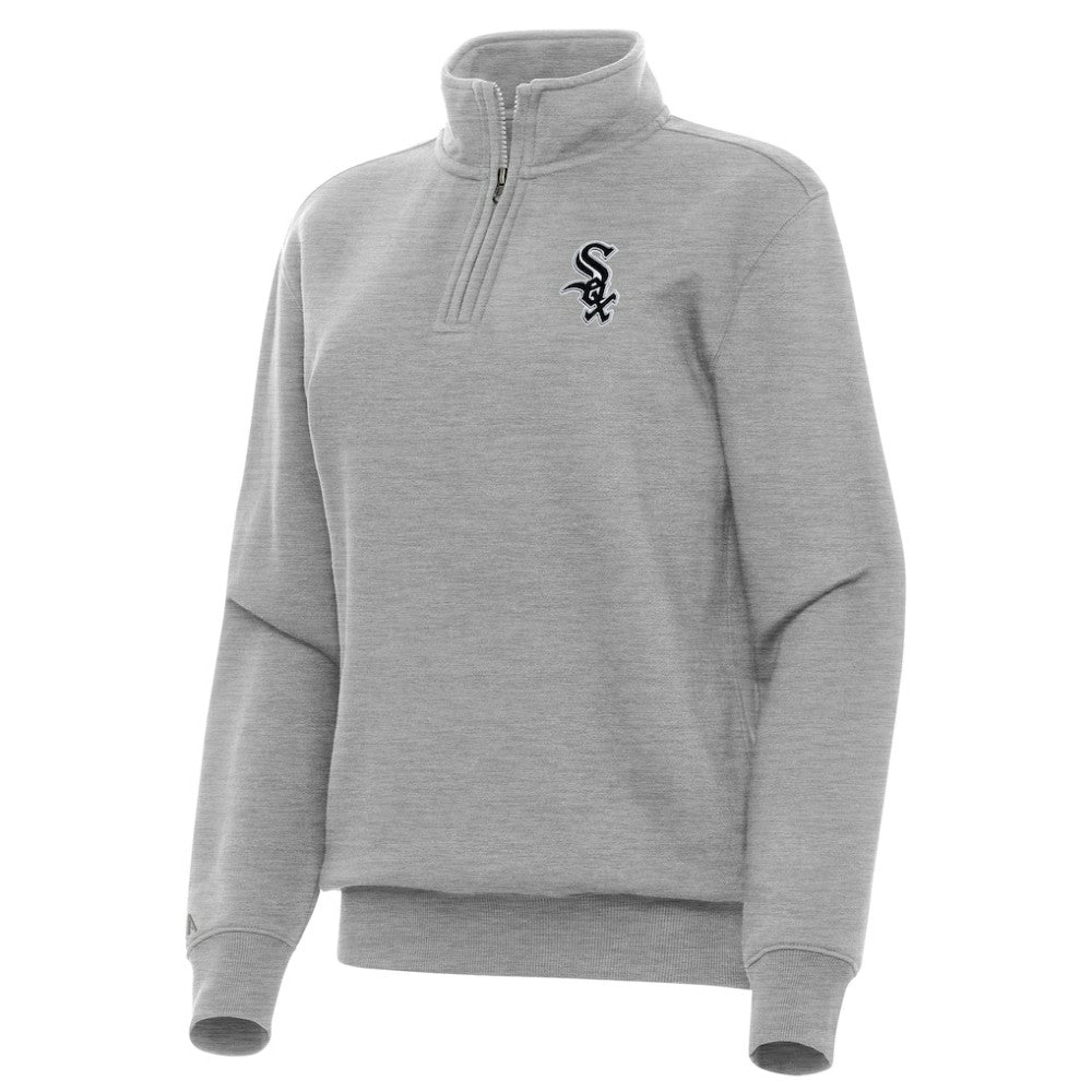 Chicago White Sox Antigua Women's Victory Quarter-Zip Sweatshirt Sale