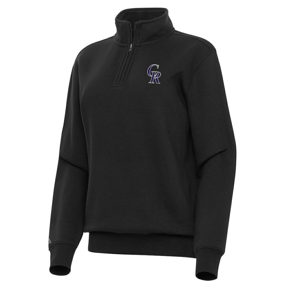 Colorado Rockies Antigua Women's Victory Quarter-Zip Sweatshirt Near Me