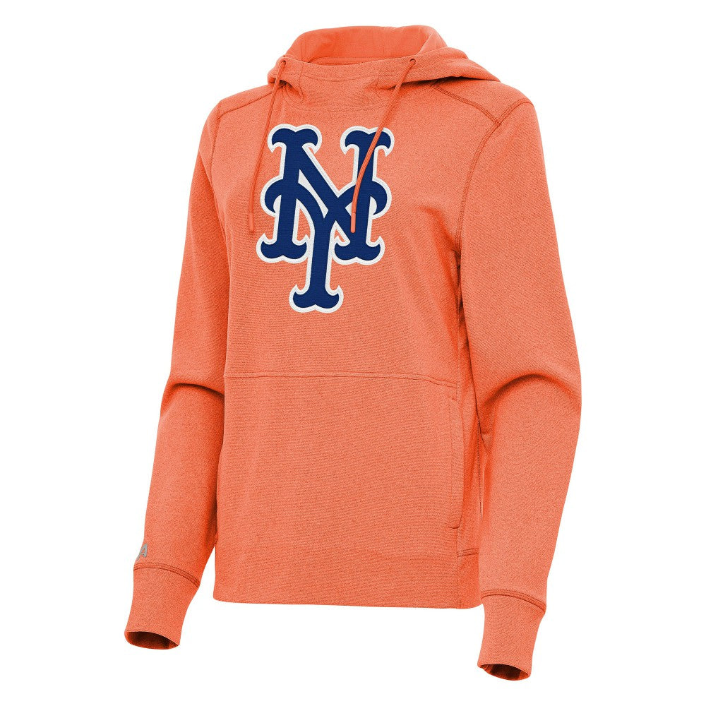 New York Mets Antigua Women's Justice Pullover Hoodie Outlet