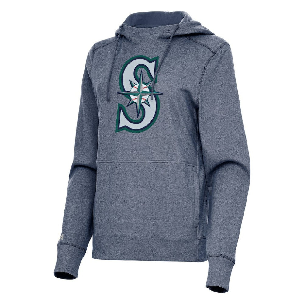 Seattle Mariners Antigua Women's Justice Pullover Hoodie Online