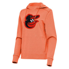 Baltimore Orioles Antigua Women's Justice Pullover Hoodie Discount