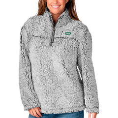 New York Jets G-III 4Her by Carl Banks Women's Sherpa Full-Zip Jacket - Gray - NFL