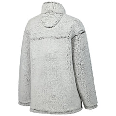 Houston Texans G-III 4Her by Carl Banks Women's Sherpa Quarter-Zip Jacket - Gray - NFL