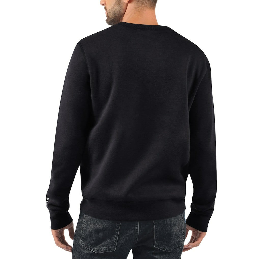 New York Giants Starter 1925 Collection Long Sleeve Pullover Sweatshirt - Black - NFL