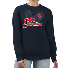 Cleveland Guardians G-III 4Her by Carl Banks Women's Leopard Heart Pullover Sweatshirt Near Me