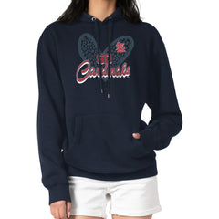 St. Louis Cardinals G-III 4Her by Carl Banks Women's Leopard Heart Pullover Hoodie Online