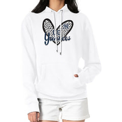New York Yankees G-III 4Her by Carl Banks Women's Leopard Heart Pullover Hoodie Online