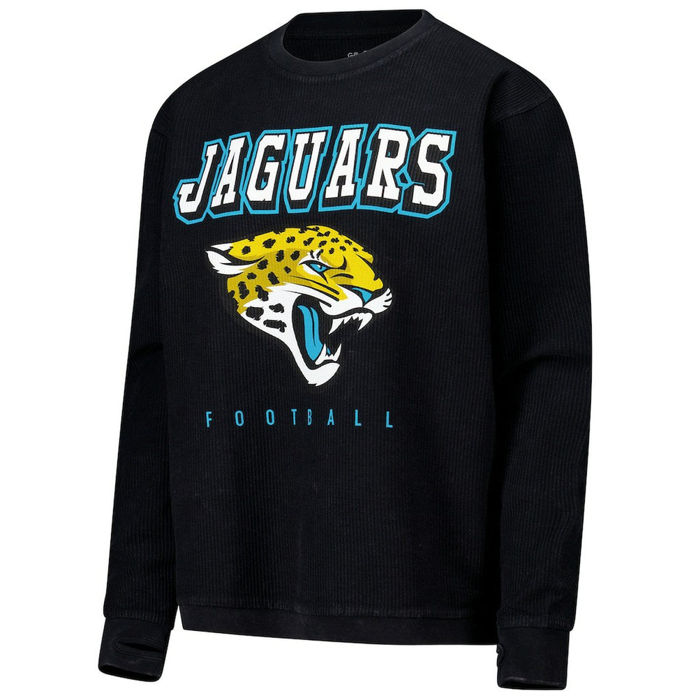 Jacksonville Jaguars G-III 4Her by Carl Banks Women's Comfy Cord Pullover Sweatshirt - Black - NFL