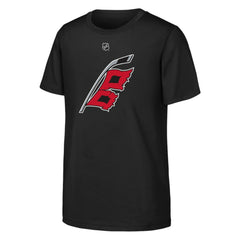 Seth Jarvis Carolina Hurricanes Youth Player Name & Number T-Shirt - Black | NHL Clearance