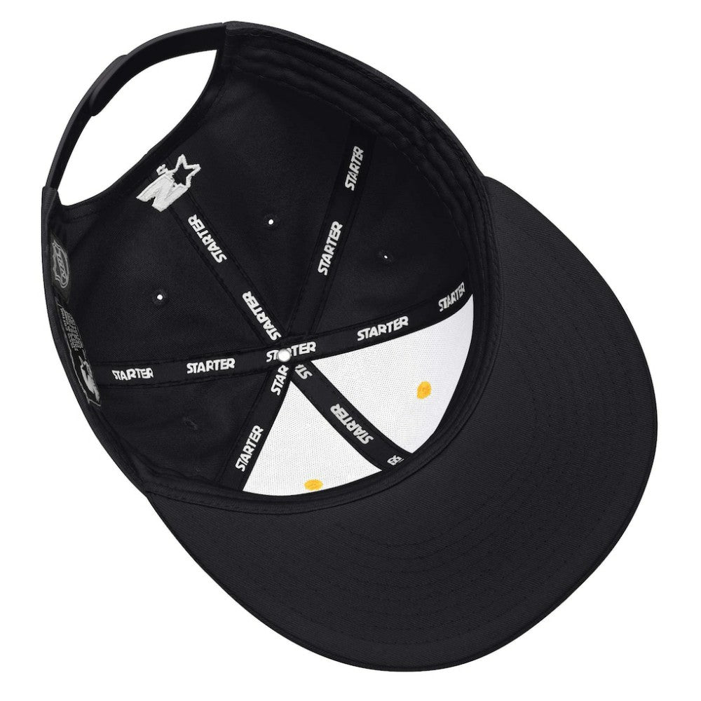 Boston Bruins Starter Primary Logo Two-Tone Adjustable Hat - Black/Gold | NHL Clearance