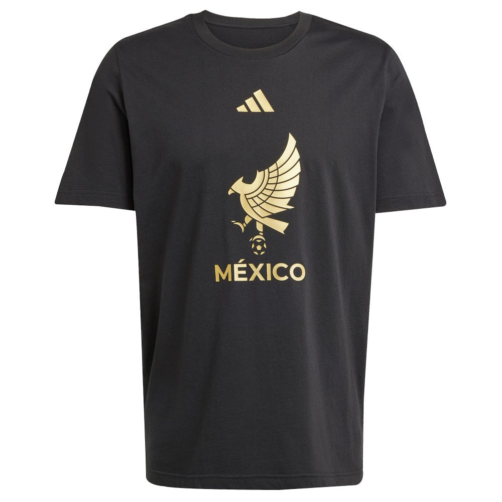 Adidas - Mexico National Team 2025 Third Jersey DNA Graphic T-Shirt - Black