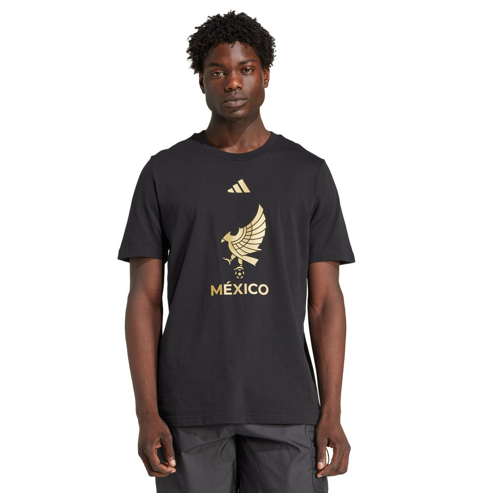 Adidas - Mexico National Team 2025 Third Jersey DNA Graphic T-Shirt - Black