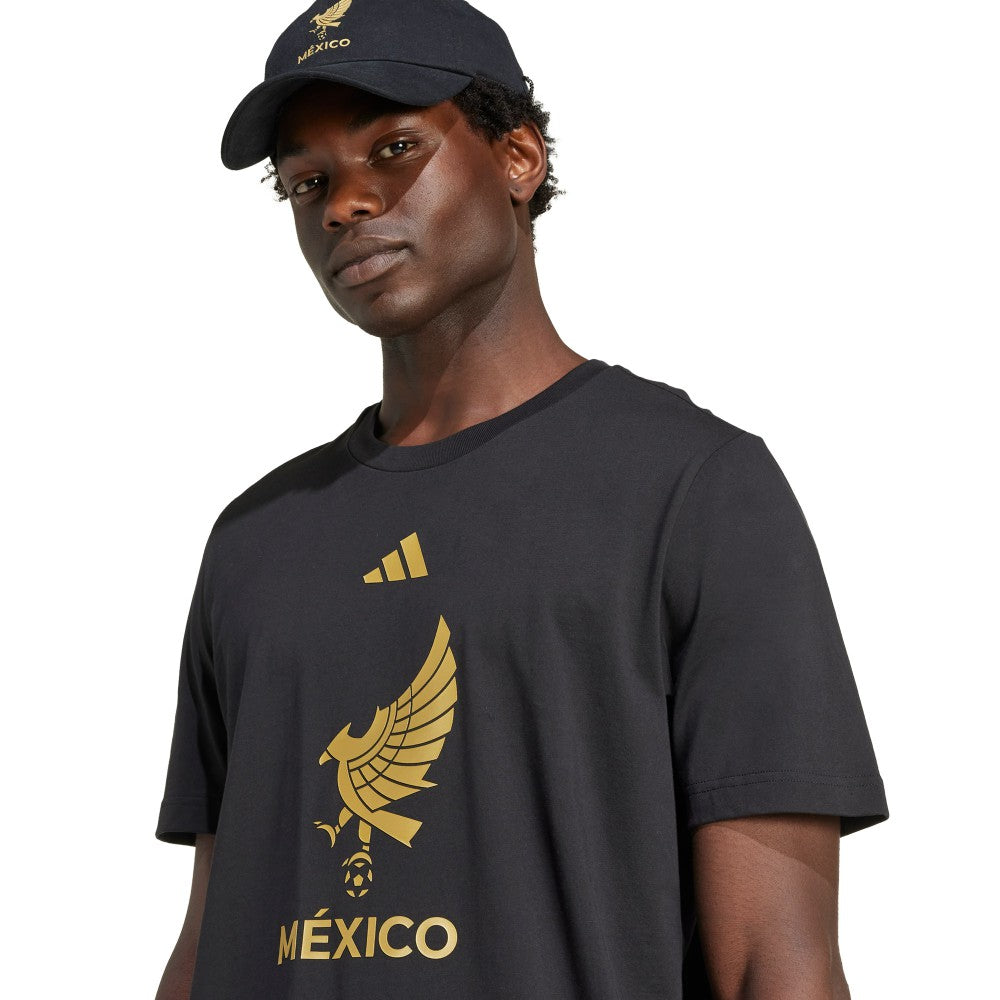 Adidas - Mexico National Team 2025 Third Jersey DNA Graphic T-Shirt - Black