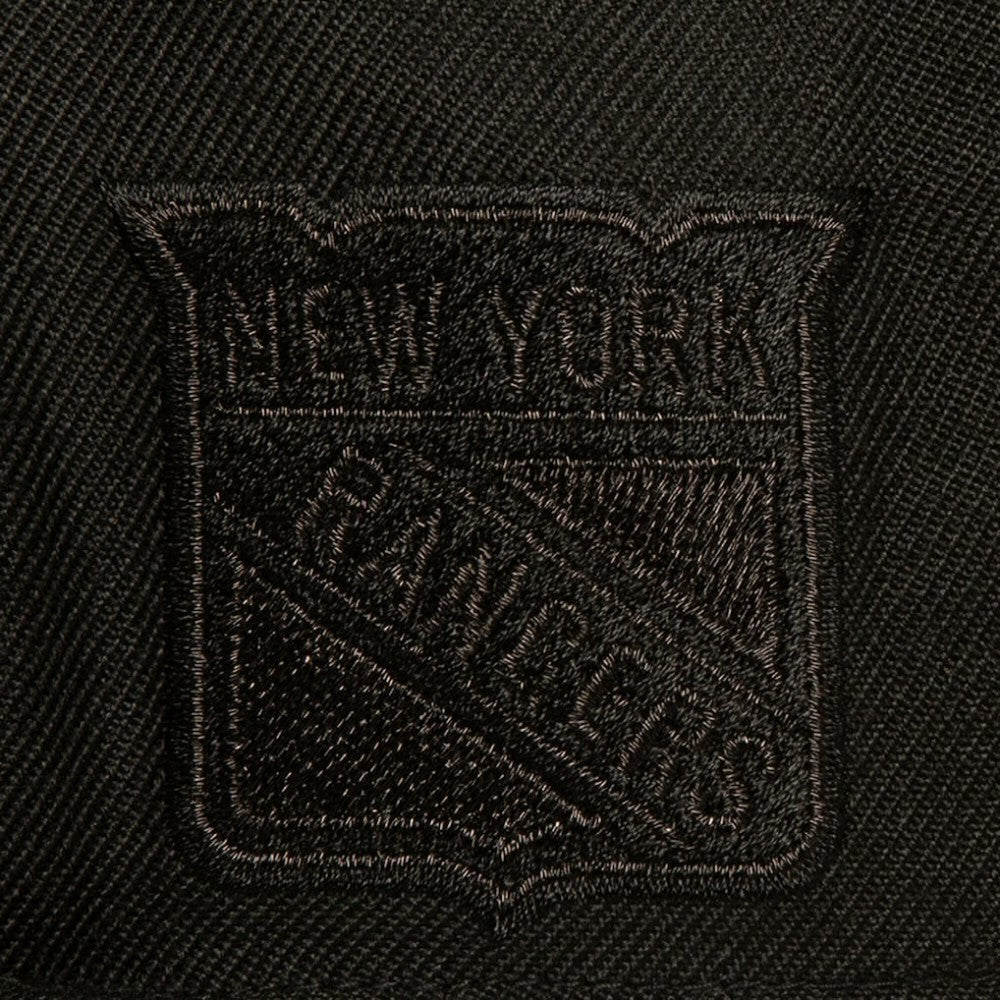 New York Rangers Mitchell & Ness Soul Strike Pearl Tonal Snapback Hat - Black | NHL sale