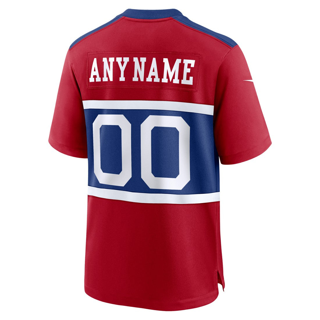 New York Giants Alternate Game Custom Jersey - Century Red - Nike