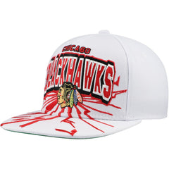 Chicago Blackhawks Mitchell & Ness Youth After Shock Snapback Hat - White | NHL on sale