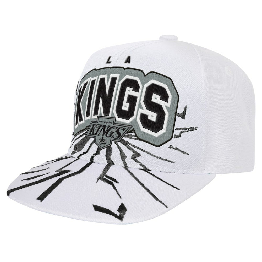 Los Angeles Kings Mitchell & Ness Youth After Shock Snapback Hat - White | NHL near me