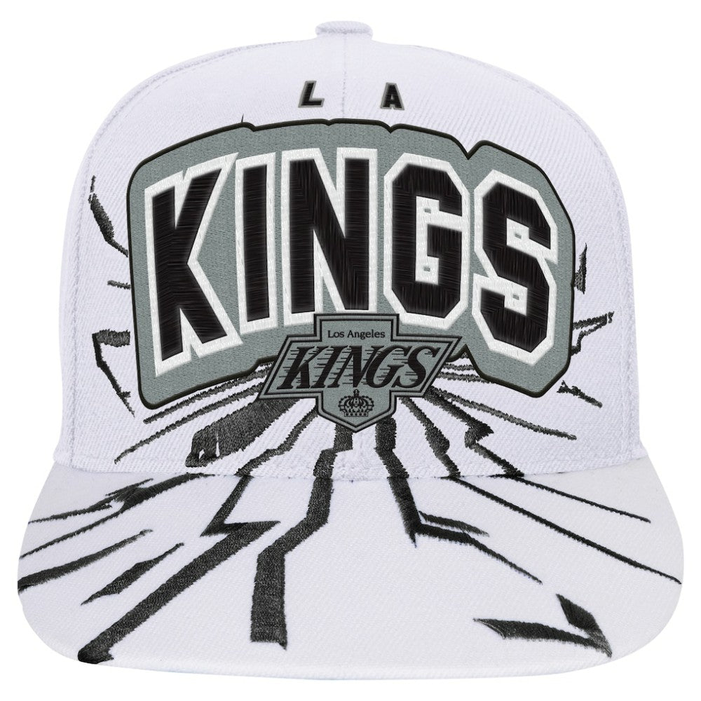 Los Angeles Kings Mitchell & Ness Youth After Shock Snapback Hat - White | NHL near me