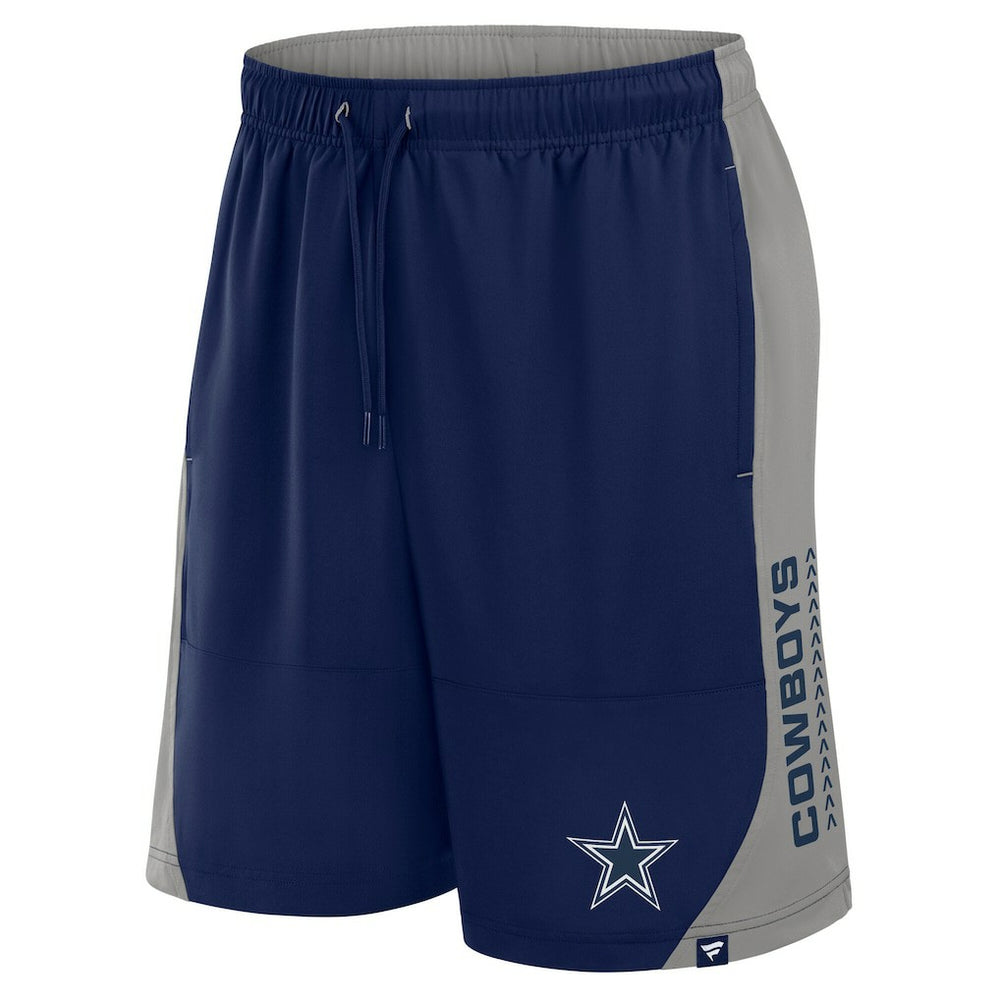 Dallas Cowboys No Defense Shorts - Navy/Gray - Fanatics