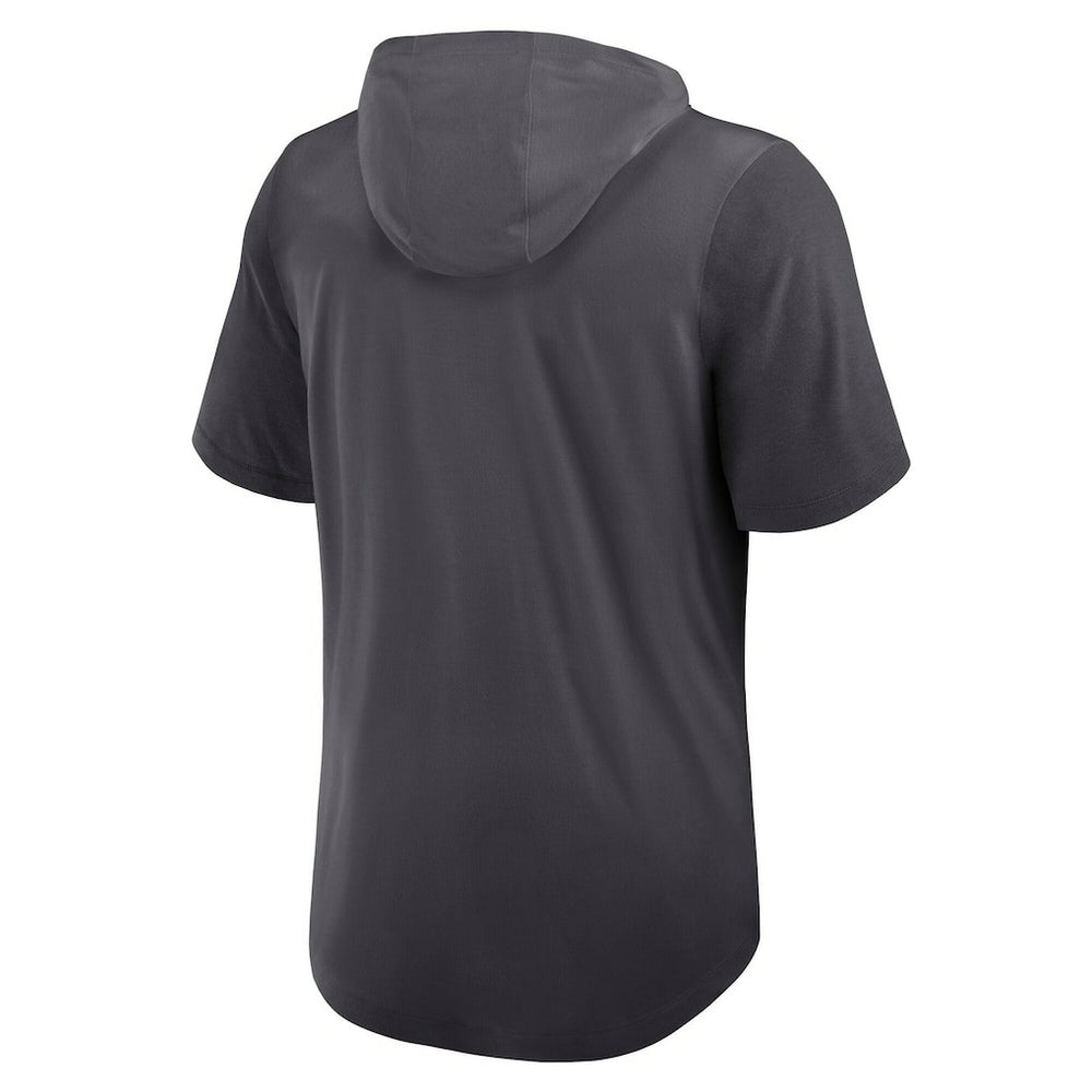Dallas Cowboys Tri-Blend Performance Hoodie T-Shirt - Anthracite - Nike