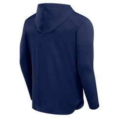 Dallas Cowboys Front Office Power Mono Long Sleeve Hoodie T-Shirt - Navy - Fanatics