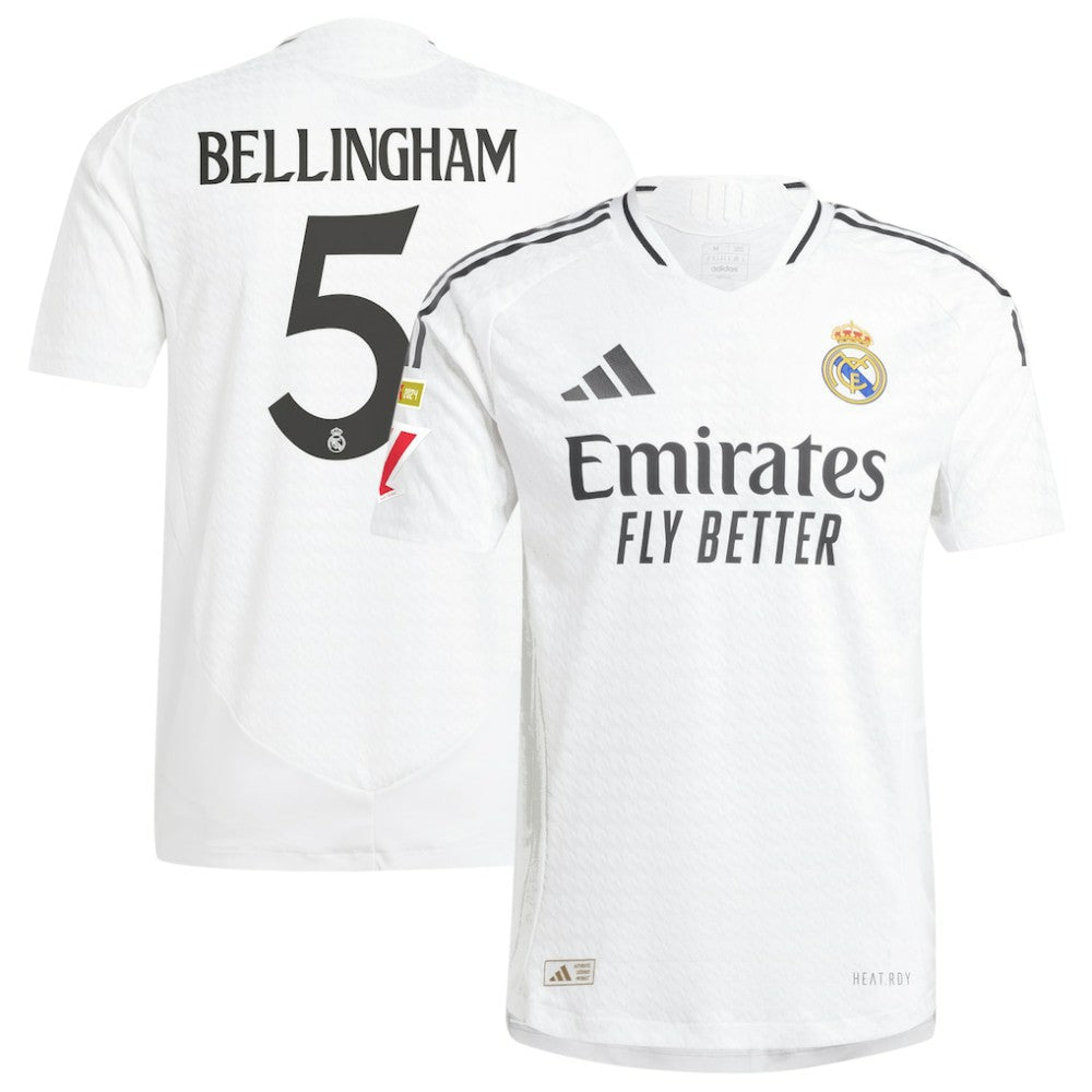 Adidas - Jude Bellingham Real Madrid 2024/25 Home Player Jersey - White