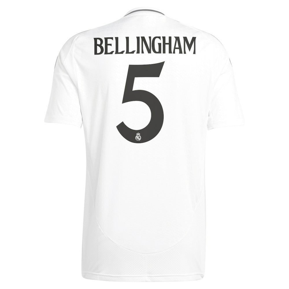 Adidas - Jude Bellingham Real Madrid 2024/25 Home Replica Player Jersey - White