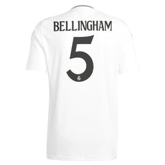 Adidas - Jude Bellingham Real Madrid 2024/25 Home Replica Player Jersey - White