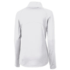 Minnesota Vikings Cutter & Buck Women's Adapt Eco Knit Stretch Recycled Half-Zip Pullover Top - White - NFL