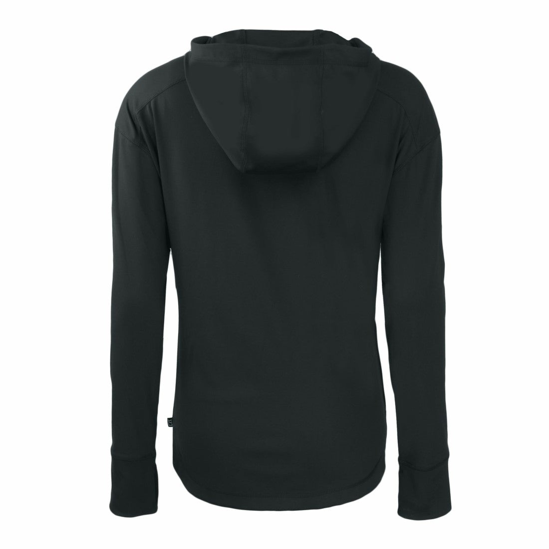 Green Bay Packers Cutter & Buck Women's Daybreak Eco Recycled Full-Zip Hoodie - Black - NFL