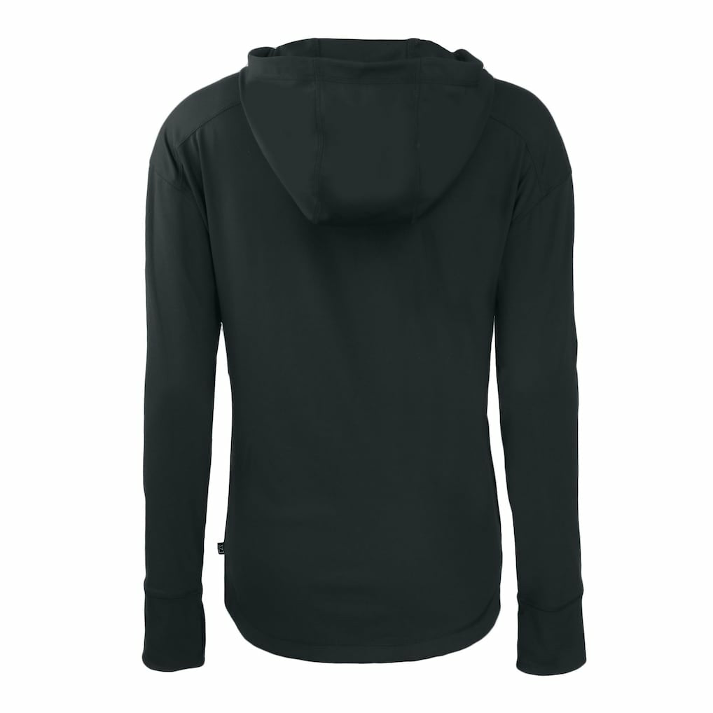 Baltimore Ravens Cutter & Buck Women's Daybreak Eco Recycled Full-Zip Hoodie - Black - NFL