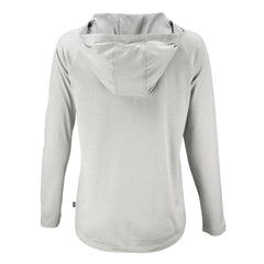 Chicago Bears Cutter & Buck Women's Coastline Epic Comfort Eco Recycled Long Sleeve Hoodie T-Shirt - Gray - NFL
