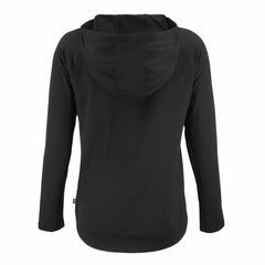 Detroit Lions Cutter & Buck Women's Coastline Epic Comfort Eco Recycled Long Sleeve Hoodie T-Shirt - Black - NFL