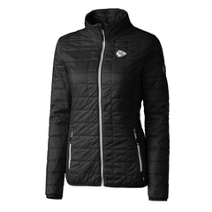 Kansas City Chiefs Cutter & Buck Women's Rainier PrimaLoft Eco Insulated Full-Zip Puffer Jacket - Black - NFL