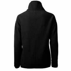Detroit Lions Cutter & Buck Women's Cascade Eco Sherpa Fleece Half-Zip Jacket - Black - NFL
