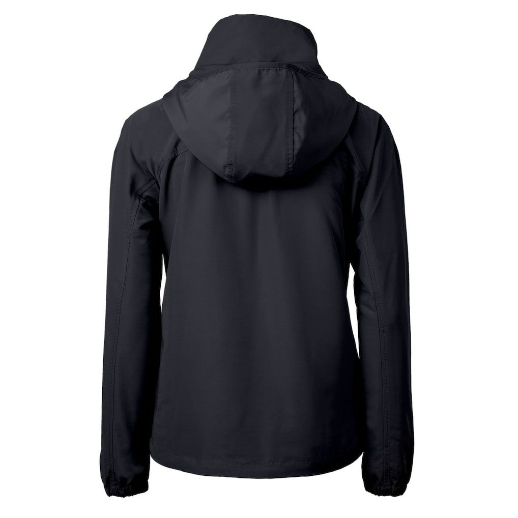 Baltimore Ravens Cutter & Buck Women's Charter Eco Recycled Full-Zip Hoodie Jacket - Black - NFL